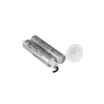Ansell LED Notbeleuchtung Schildal Weiß 1.5W 109lm 128D - 765 Tageslichtweiß | 50mm - 3 Stunden Notlicht