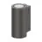 Ledvance Wandleuchte Urban Vario Aluminium Grau Up & Down 27W 2700lm - 830-840 CCT | IP65 - Dali Dimmbar