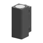 Ledvance Wandleuchte Urban Vario Aluminium Schwarz Up & Down 27W 2700lm - 830-840 CCT | IP65 - Dali Dimmbar