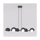 Emibig Pendelleuchte Boom Stahl Schwarz | Geeignet für 6x G9 - Max 8W
