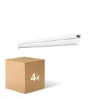 Mehrfachpackung 4x Ledvance LED Deckenleuchte Linear Kompakt High Output 25W 2500lm - 840 Kaltweiß | 150cm
