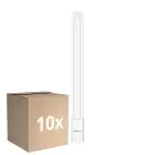 Mehrfachpackung 10x Osram Dulux L LED 2G11 18W 2070lm - 830 Warmweiß | 4-pin - Ersatz für 36W